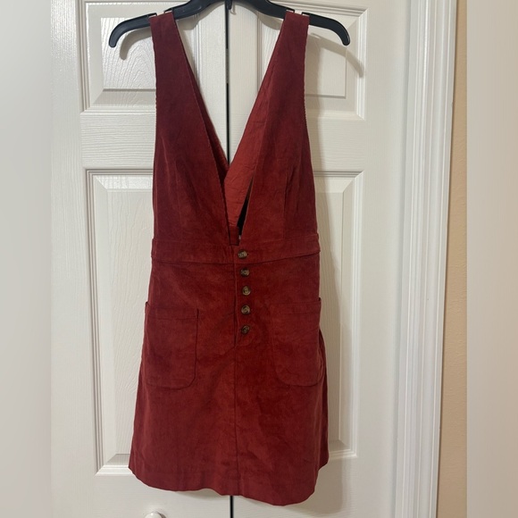 Gianni bini ribbed suede dress - Picture 2 of 6